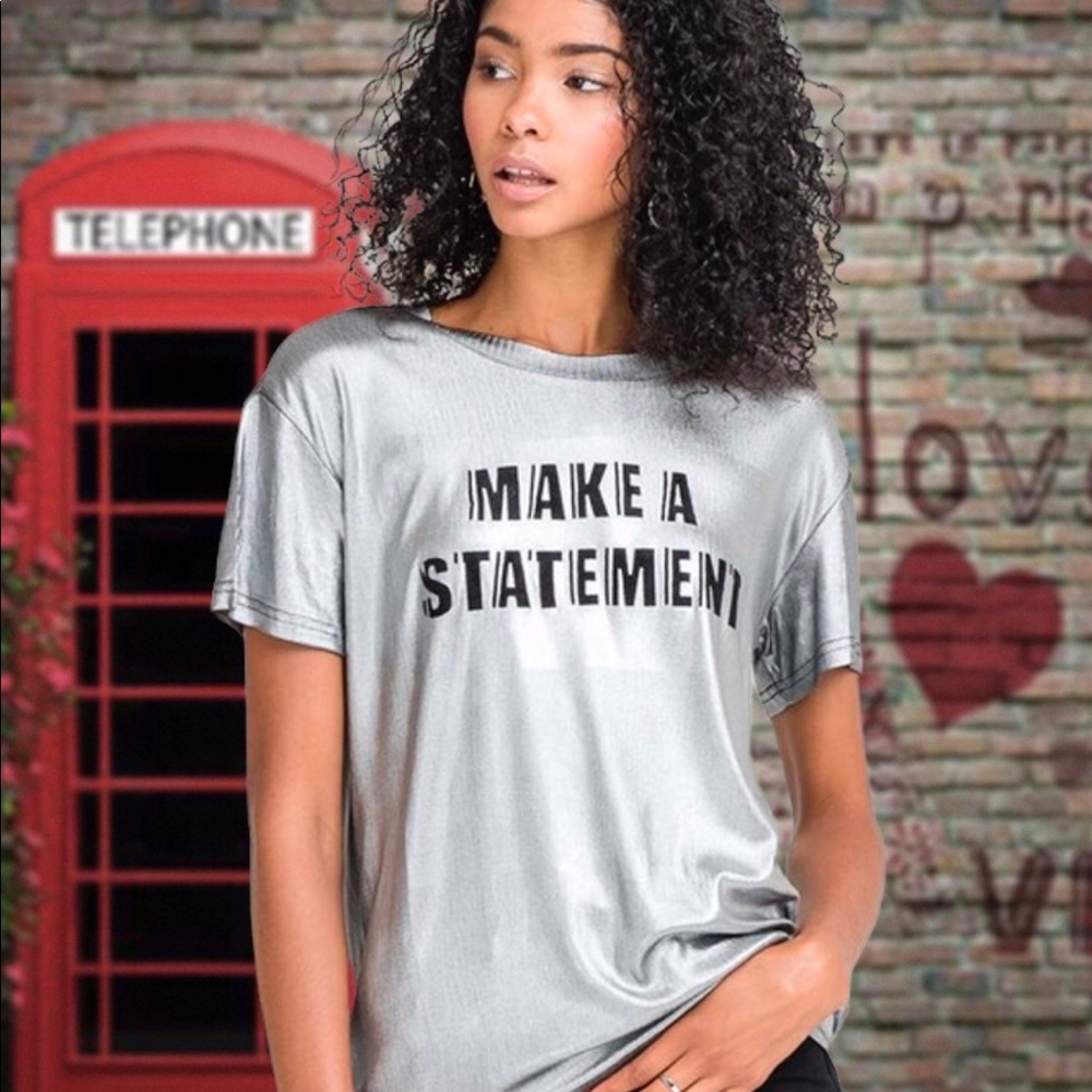 Make a statement